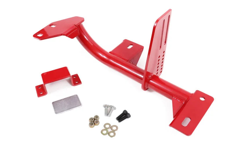 BMR 98-02 4th Gen F-Body Torque Arm Relocation Crossmember 4L80E LS1 - Red - Side View
