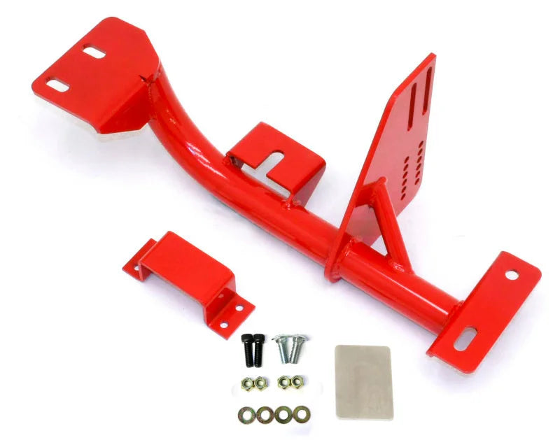 BMR 98-02 4th Gen F-Body Torque Arm Relocation Crossmember TH400 LS1 - Red - Side View