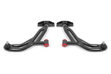Load image into Gallery viewer, BMR Suspension 05-14 Ford Mustang Lower A-Arms - Black Hammertone - Non-Adjustable