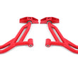 Load image into Gallery viewer, BMR Suspension 05-14 Ford Mustang Lower A-Arms - Red - Non-Adjustable - Main Product View