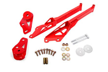 Load image into Gallery viewer, BMR Suspension 15-18 Ford Mustang S550 IRS Subframe Support Brace (Red) - Main Product View