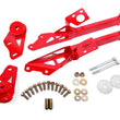 Load image into Gallery viewer, BMR Suspension 15-18 Ford Mustang S550 IRS Subframe Support Brace (Red) - Side View