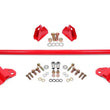 Load image into Gallery viewer, BMR Suspension 24-25 Ford Mustang Rear Steel Shock Mount &amp; Brace Kit - Red