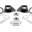 Load image into Gallery viewer, BMR Suspension 82-92 Chevy Camaro Caster/Camber Plates w/ Lockout Plates - Black Hammertone