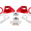 Load image into Gallery viewer, BMR Suspension 82-92 Chevy Camaro Caster/Camber Plates w/ Lockout Plates - Red