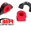 Load image into Gallery viewer, BMR Universal 1.25in Billet Aluminum Sway Bar Mount Mount (Polyurethane) - Black - Side View