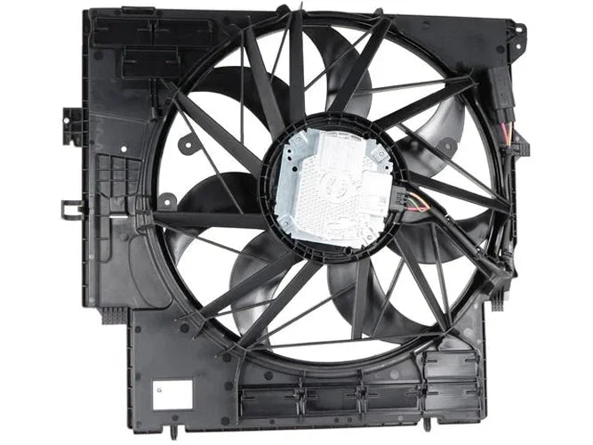 BMW Cooling Fan Assembly 17-42-7-601-176 - Side View