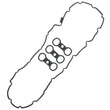 Load image into Gallery viewer, BMW Valve Cover Gasket Set 11-12-7-582-245