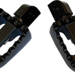 Load image into Gallery viewer, BMX Foot Pegs - Black - Driver DragSpecialties P17-0/6603BFD - Side View