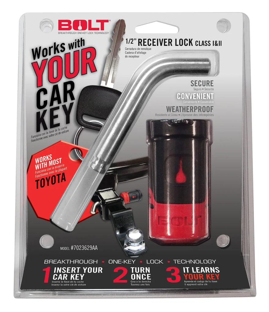 BOLT 1/2IN. RECEIVER LOCK TOYOTA 7023629 - Main Product View