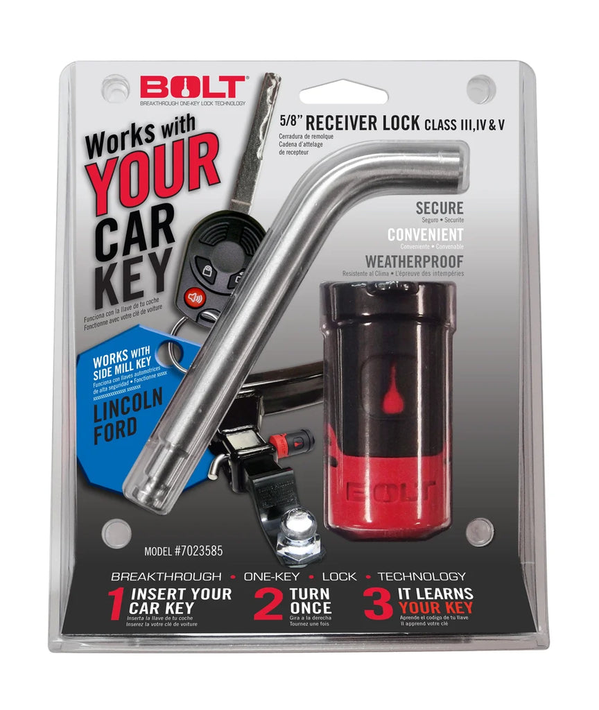 BOLT 5/8IN. RECEIVER LOCK FORD SIDE CUT 7023585 - Main Product View