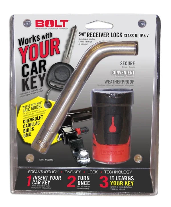 BOLT 5/8IN. RECEIVER LOCK GM LATE MODEL 7018446 - Main Product View