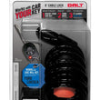 Load image into Gallery viewer, BOLT 6FT. CABLE LOCK FORD SIDE CUT 7023722 - Main Product View