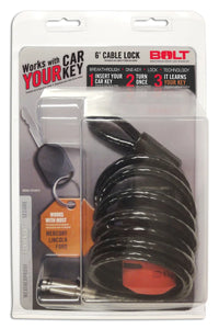 BOLT 6FT Cable Lock fits Ford - Main Product View