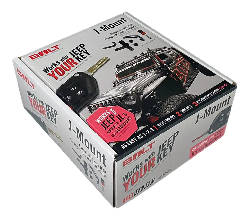 BOLT J-MOUNT Jeep JL and Gladiator 7040029 - Side View