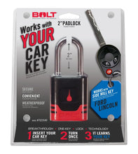 Load image into Gallery viewer, BOLT PADLOCK FORD SIDE CUT 7023540 - Main Product View