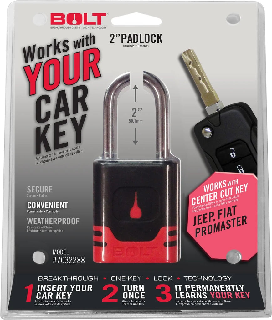 BOLT PADLOCK JEEP CENTER CUT 7032288 - Main Product View