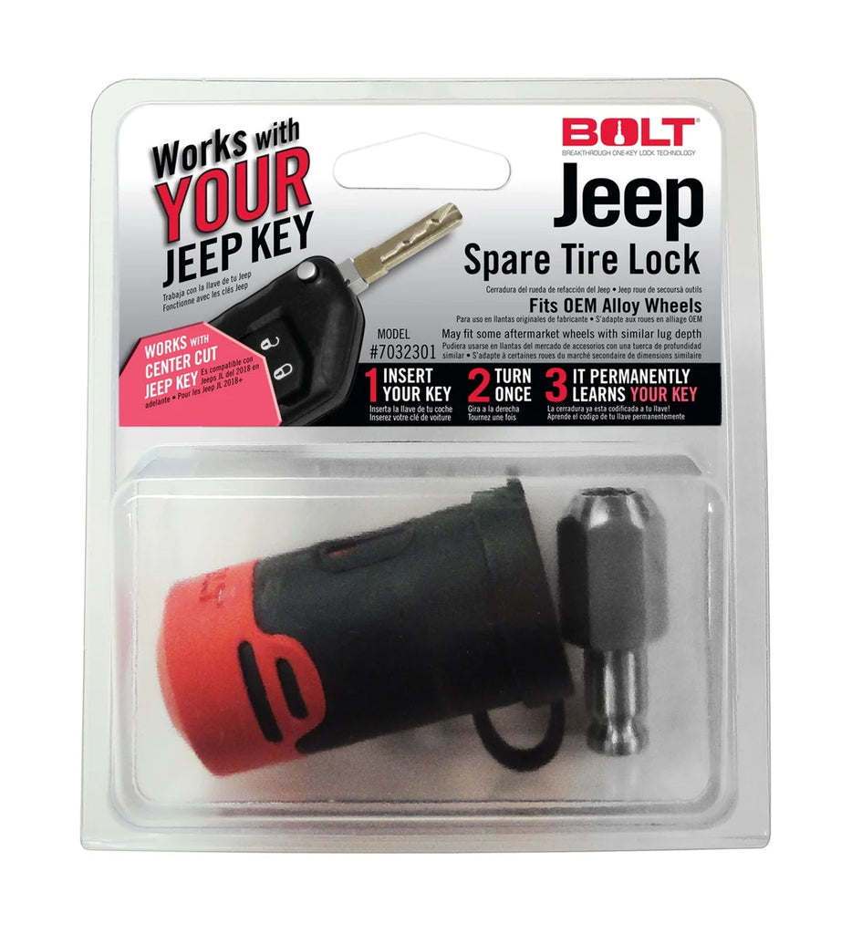 BOLT SPARE TIRE LOCK (JEEP JL) 7032301 - Main Product View