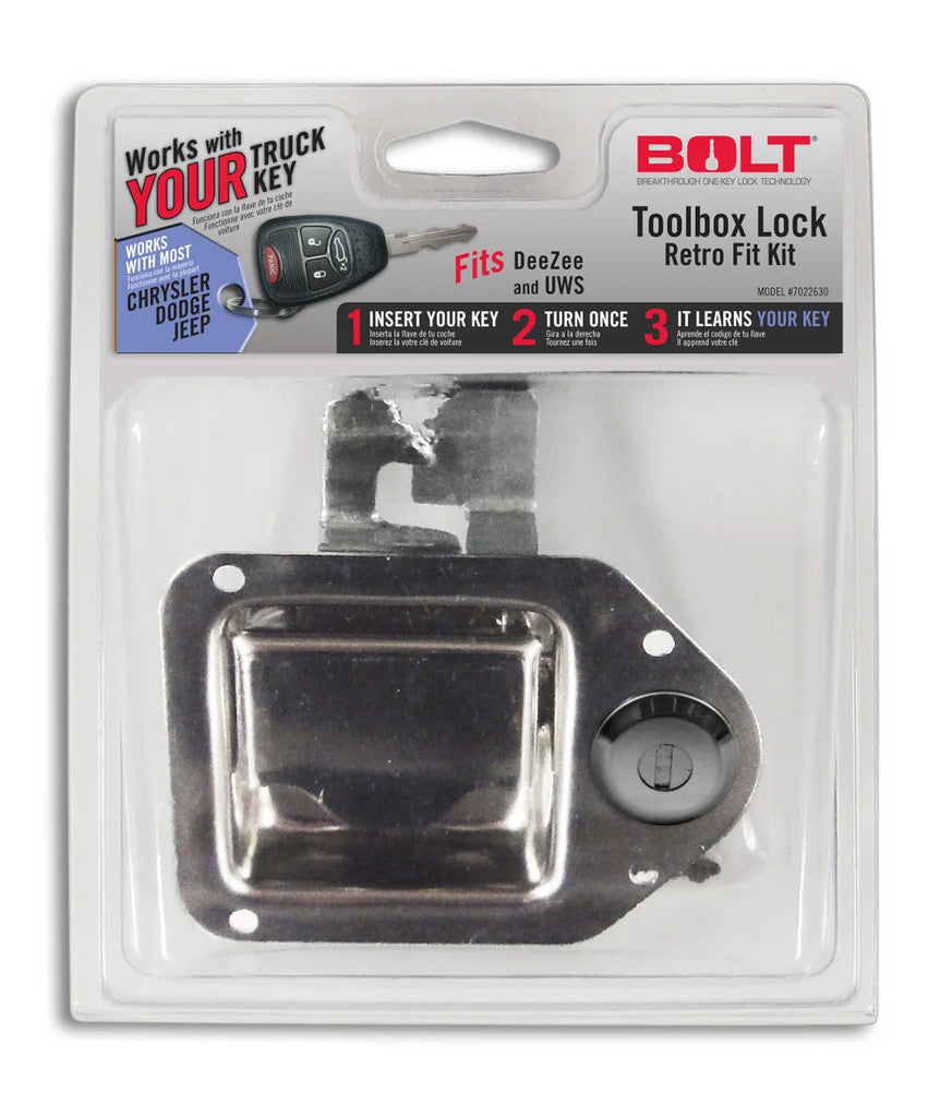 BOLT Truck Tool Box Lock and Key 7022699 - Main Product View