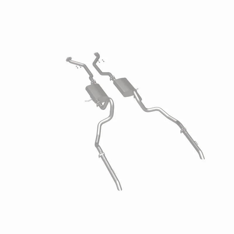 BRE Exhaust 03-11 Crown Victoria Grand Marquis 4.6L Exhaust Kit - Side View