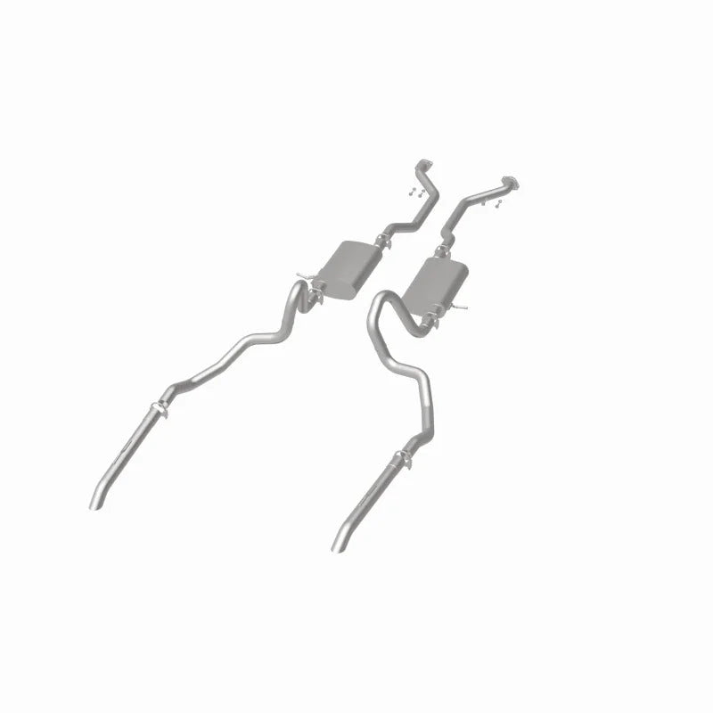 BRE Exhaust 03-11 Crown Victoria Grand Marquis 4.6L Exhaust Kit - Back View