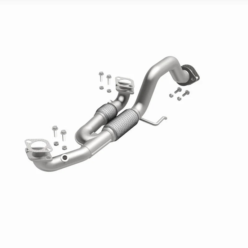 BRE Exhaust 06-08 Hyundai Sonata 3.3L Front Pipe Kit - Back View