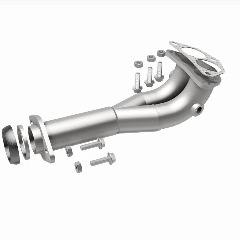 BRE Exhaust 06-12 Eclipse 2.4L Front Pipe Kit - Back View