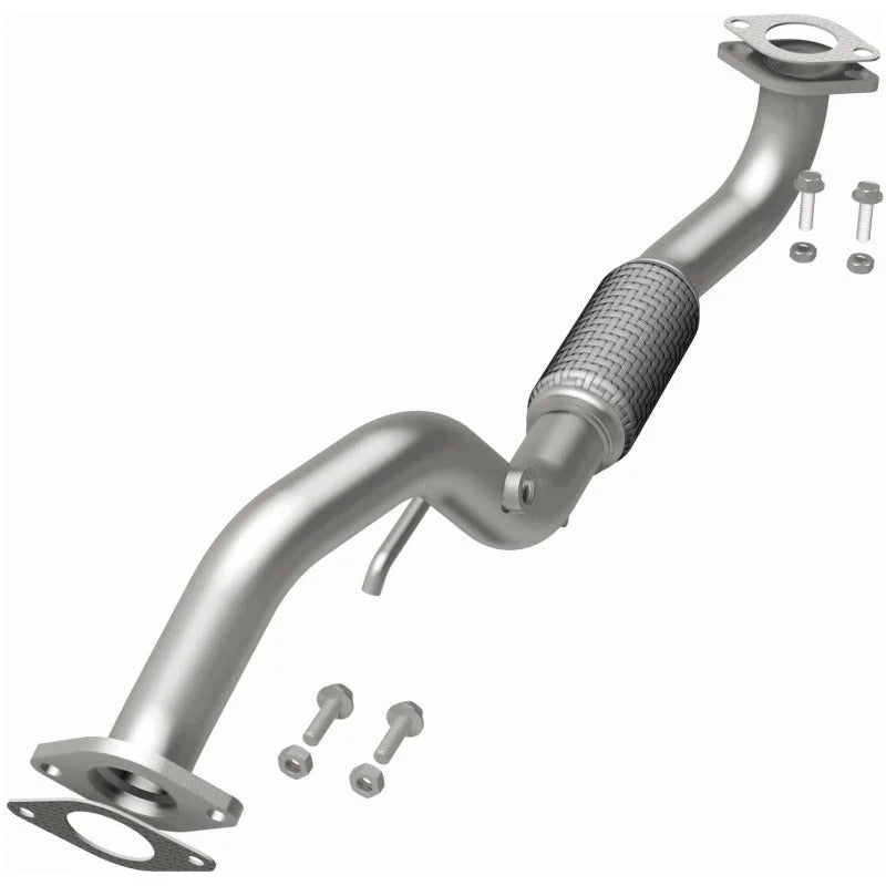 BRE Exhaust 07-12 Hyundai Elantra 2.0L Front Pipe Kit - Side View