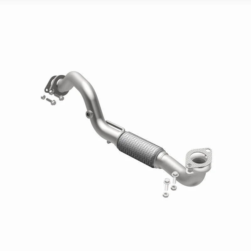 BRE Exhaust 07-12 Hyundai Elantra 2.0L Front Pipe Kit - Back View