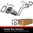 Load image into Gallery viewer, BRE Exhaust 08-12 Aura G6 Malibu 2.4L 3.5L Front Pipe Kit - Main Product View
