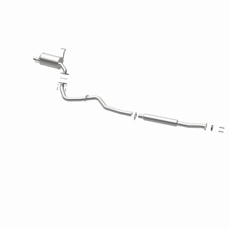 BRE Exhaust 10-14 Subaru Legacy 2.5L Exhaust Kit - Installation View