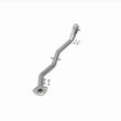 Load image into Gallery viewer, BRE Exhaust 90-96 D21 Pickup 2.4L Front Pipe Kit - Back View
