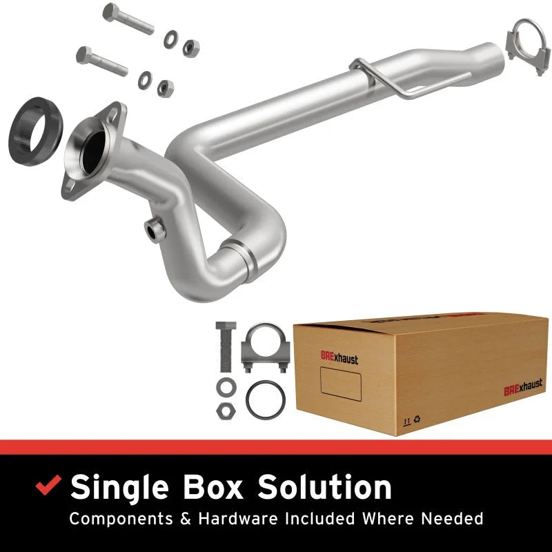 BRE Exhaust 93-98 Grand Cherokee Grand Wagoneer 4.0L 5.2L Front Pipe Kit - Main Product View