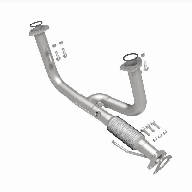 BRE Exhaust 98-02 Accord 3.0L Front Pipe Kit - Back View