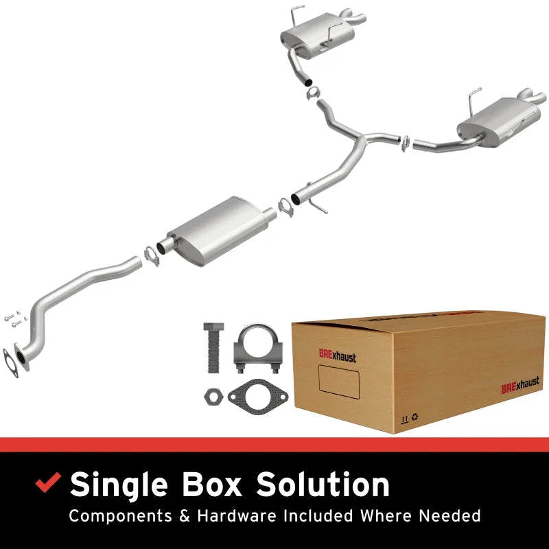 BRExhaust 09-12 GMC Acadia 3.6L Exhaust Kit - Main Product View