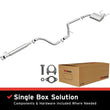 Load image into Gallery viewer, BRExhaust 13-16 Chevrolet Malibu Limited 2.5L Exhaust Kit - Main Product View