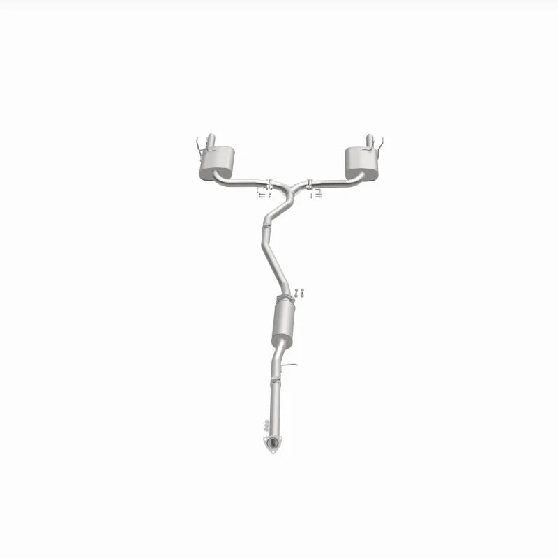 BRExhaust 16-21 Honda Civic 1.5L Direct-Fit Replacement Exhaust System - Installation View