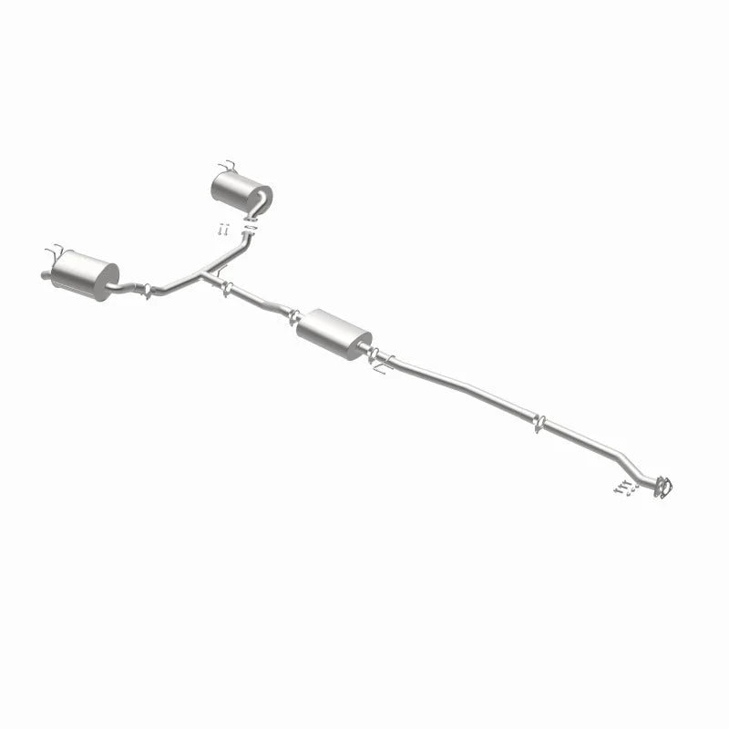 BRExhaust 17-19 Honda CR-V Touring 1.5L Exhaust Kit - Back View