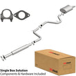 Load image into Gallery viewer, BRExhaust BRExhaust Direct-Fit Exhaust System Replacement Kit 106-0004