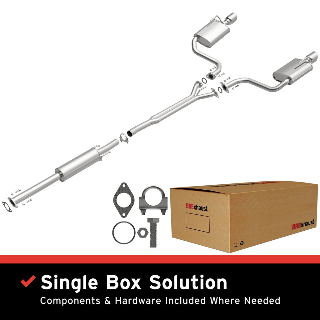 BRExhaust BRExhaust Direct-Fit Exhaust System Replacement Kit 106-0167