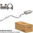 Load image into Gallery viewer, BRExhaust BRExhaust Direct-Fit Exhaust System Replacement Kit 106-0265