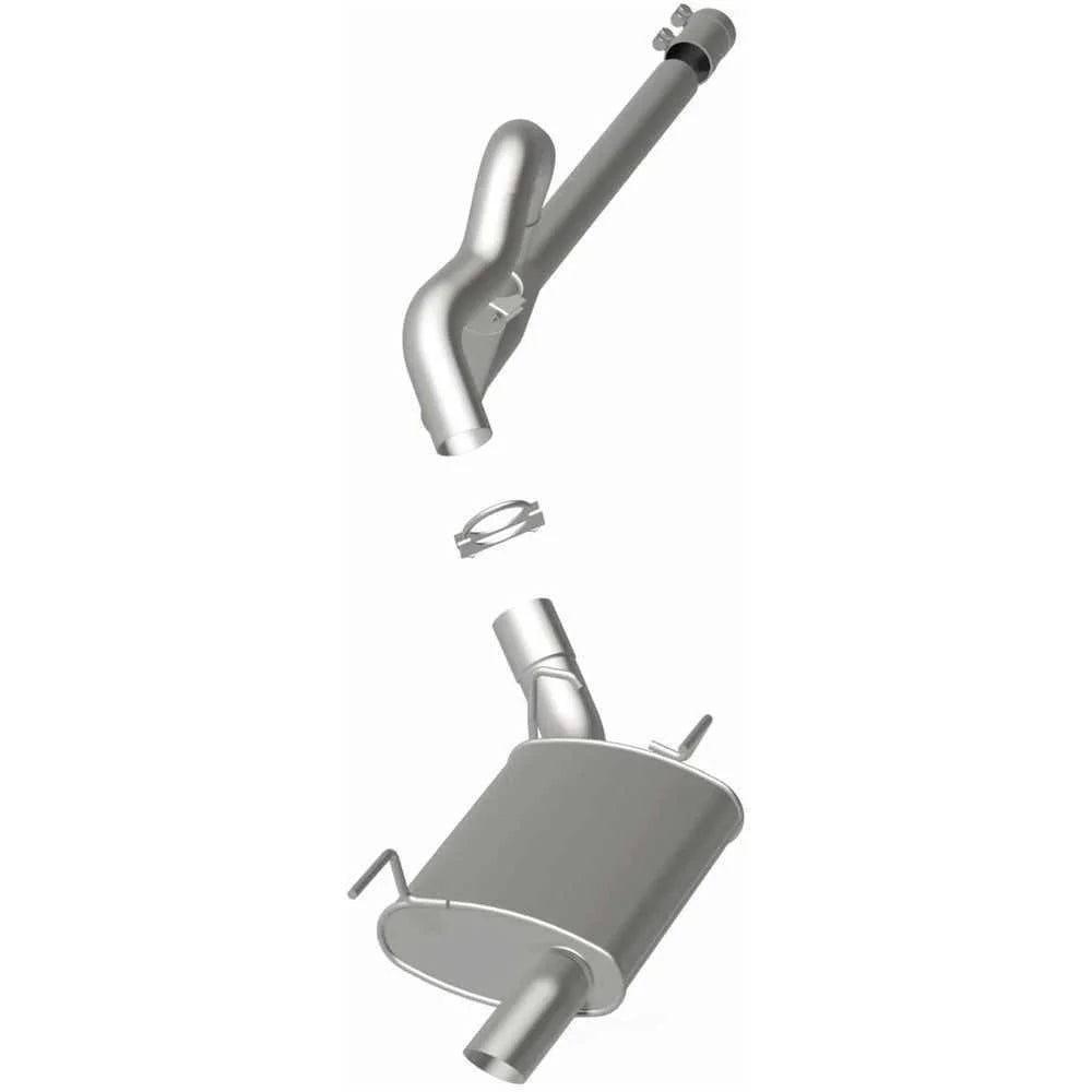 BRExhaust BRExhaust Direct-Fit Exhaust System Replacement Kit 106-0122 - Side View