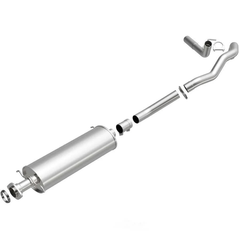 BRExhaust BRExhaust Direct-Fit Exhaust System Replacement Kit 106-0131 - Side View