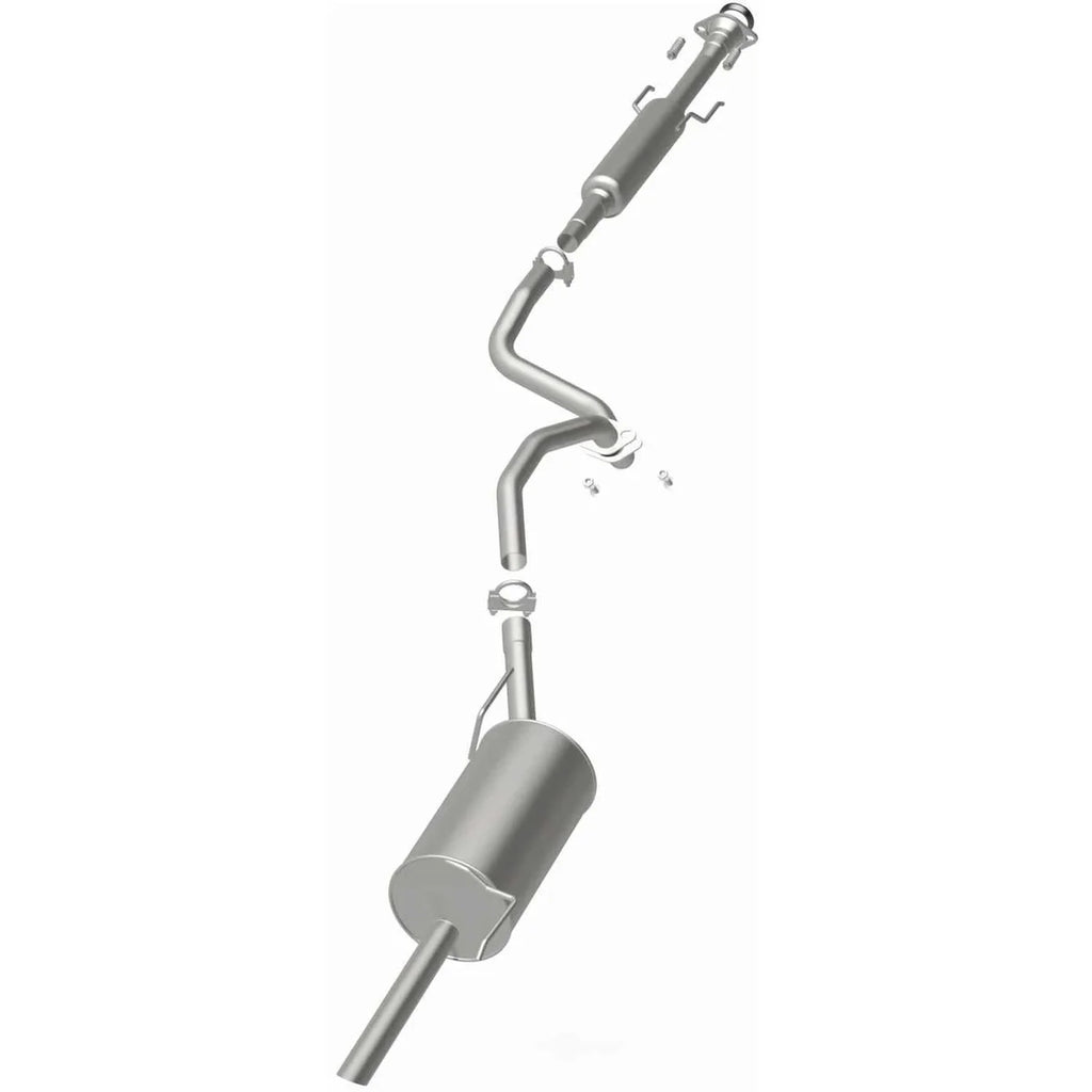 BRExhaust BRExhaust Direct-Fit Exhaust System Replacement Kit 106-0157 - Side View
