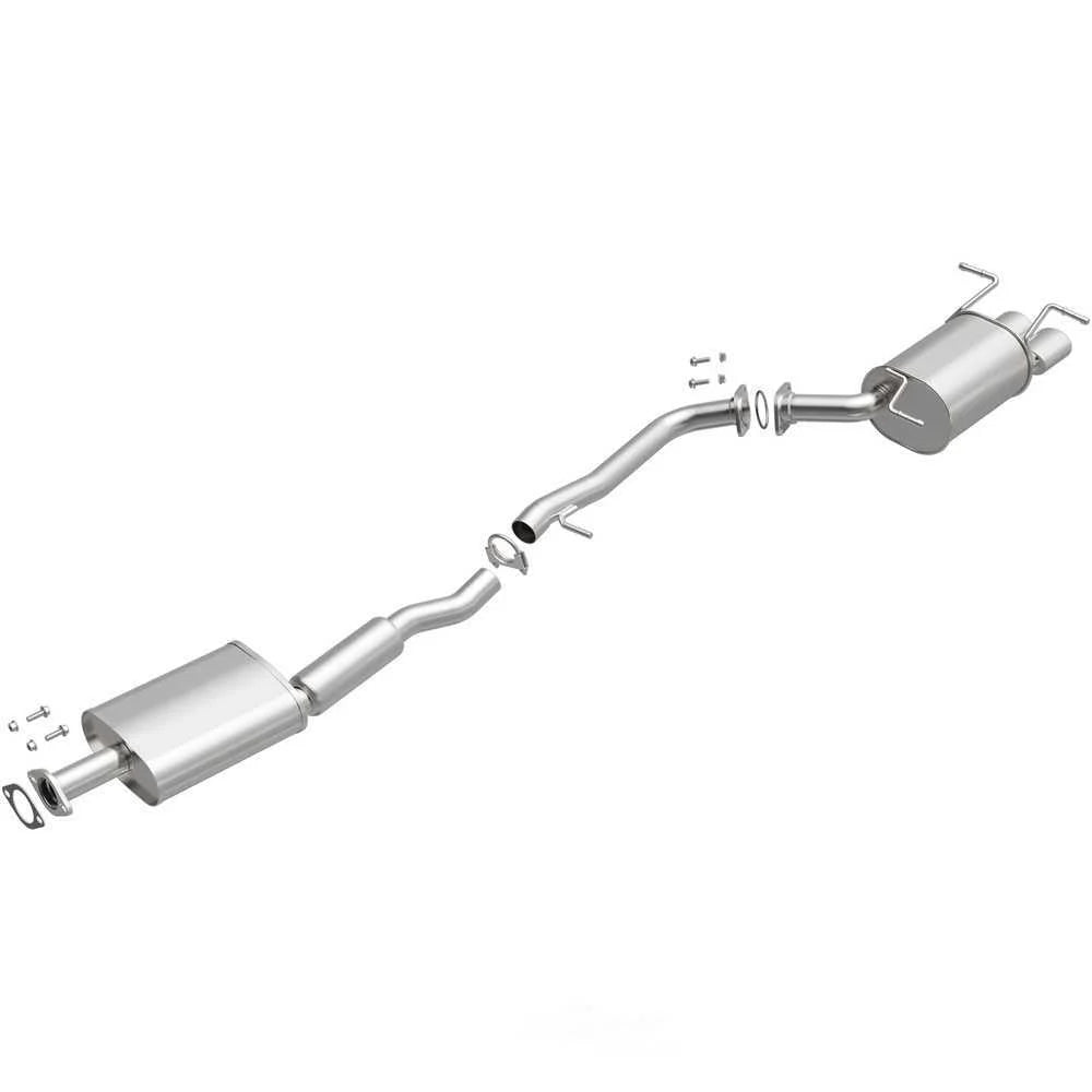 BRExhaust BRExhaust Direct-Fit Exhaust System Replacement Kit 106-0160 - Installation View