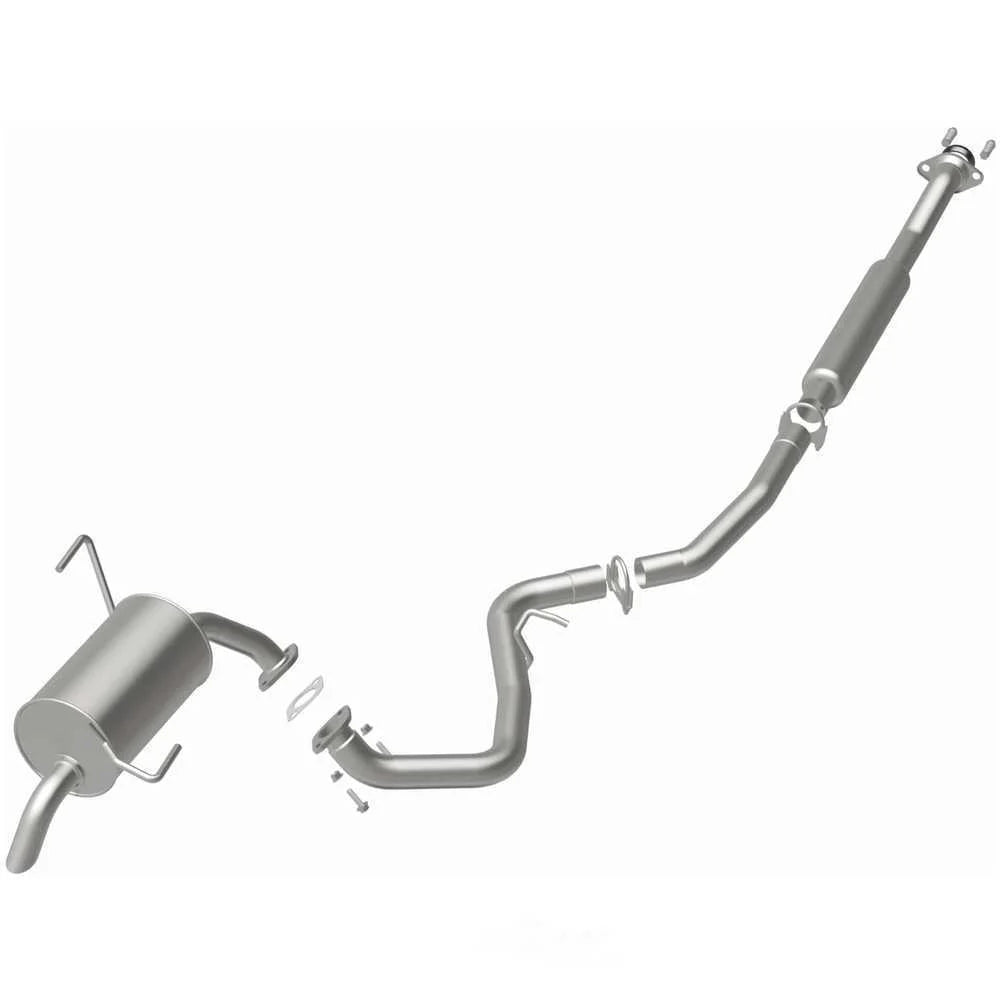 BRExhaust BRExhaust Direct-Fit Exhaust System Replacement Kit 106-0162 - Side View