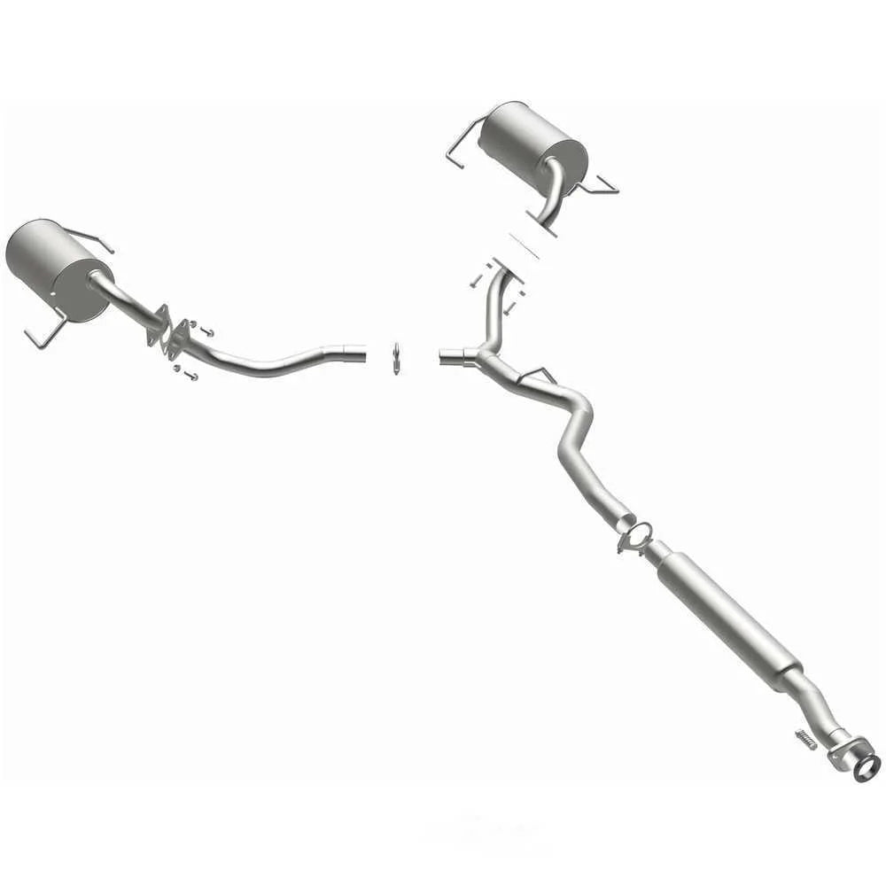 BRExhaust BRExhaust Direct-Fit Exhaust System Replacement Kit 106-0163 - Main Product View