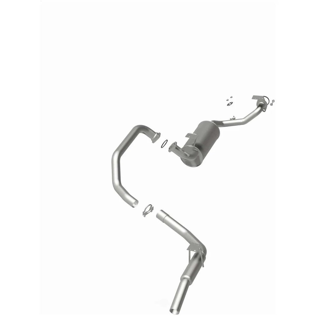 BRExhaust BRExhaust Direct-Fit Exhaust System Replacement Kit 106-0165 - Side View