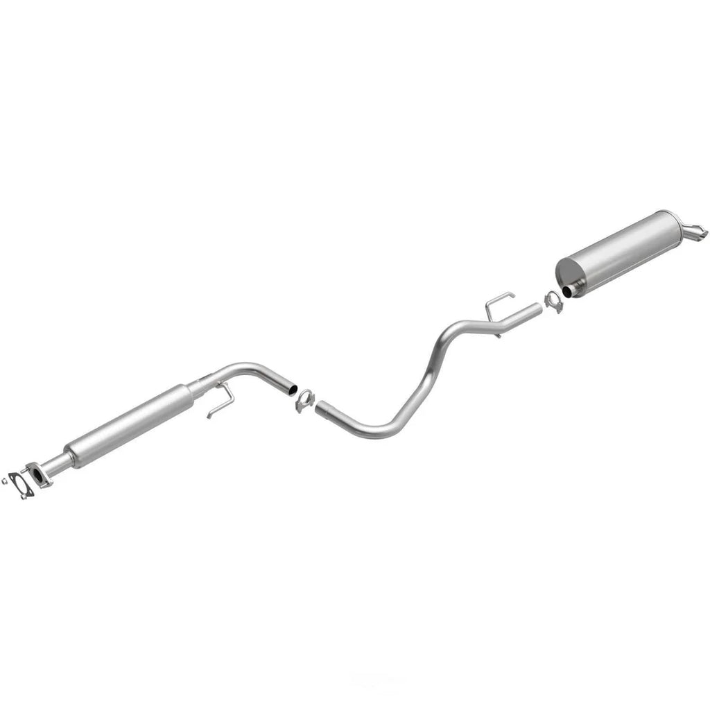 BRExhaust BRExhaust Direct-Fit Exhaust System Replacement Kit 106-0204 - Side View