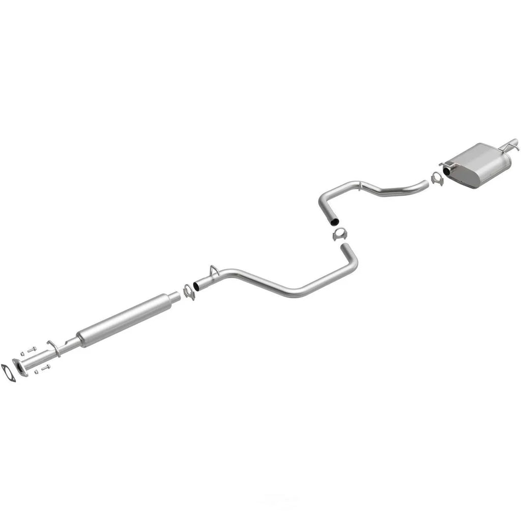 BRExhaust BRExhaust Direct-Fit Exhaust System Replacement Kit 106-0210 - Side View